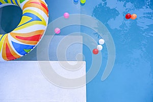 top view of swimmingpool