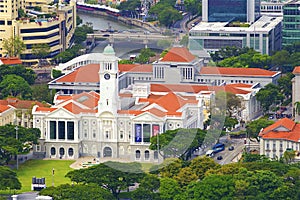 Victoria theatre and Concert hall in Singapore