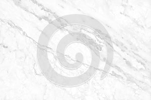 Top view of white grey marble texture background, natural tile stone floor with seamless glitter pattern for interior exterior