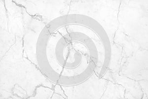 Top view of white grey marble texture background, natural tile stone floor with seamless glitter pattern for interior exterior