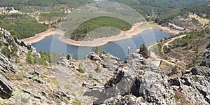 Top viwe Water Dam, Penha Garcia, Portugal