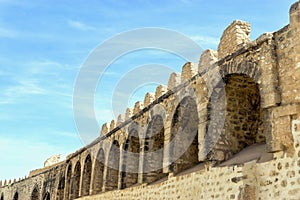 Top of the Wall of Sousse, Tunisia