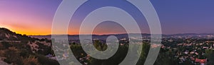 Topanga Overlook Panorama