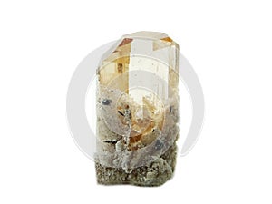 Topaz gem geological crystal