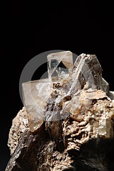 Topaz, quarts and muscovite