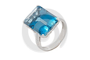 Topaz ring