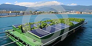 A TOPDown Observation Reveals a Solar Park Floating on the Water, Energy From The Surfa