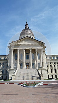 Topeka Capitol Building West Side