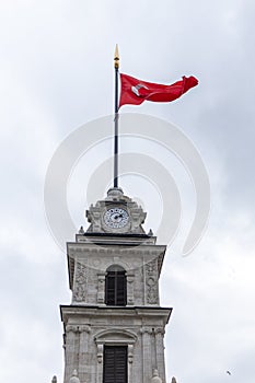 Tophane-i Amire Sanjak Tower in Istanbul