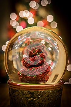 Topiary Snow Globe