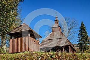 Topola - gréckokatolícky drevený kostol