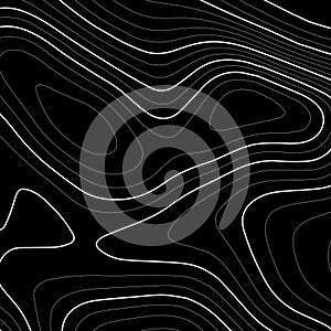 Topographic map background concept. Topo contour map. Geographic World Topography map grid. Line topographic map contour