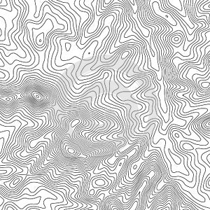 Topographic map background with space for copy . Line topography map contour background , geographic grid abstract