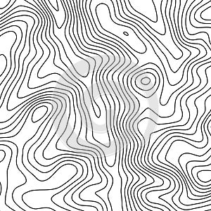 Topographic map background with space for copy . Line topography map contour background , geographic grid abstract