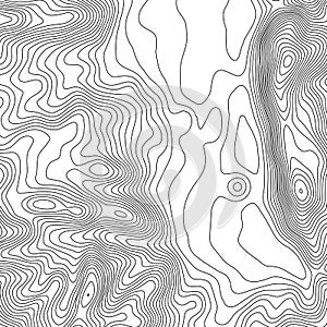 Topographic map background with space for copy . Line topography map contour background , geographic grid abstract