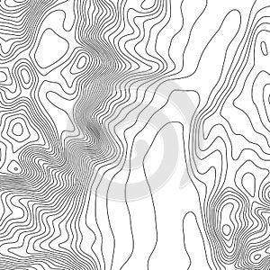 Topographic map background with space for copy . Line topography map contour background , geographic grid abstract