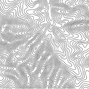 Topographic map background with space for copy . Line topography map contour background , geographic grid abstract