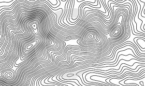 Topographic map contour background. Topo map with elevation.