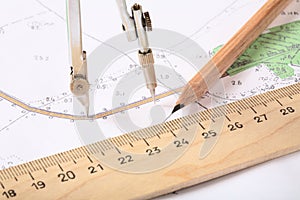 Topographic map of district