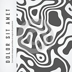 Topographic map patterns. Abstract map pattern. Topography line. Geography land outline