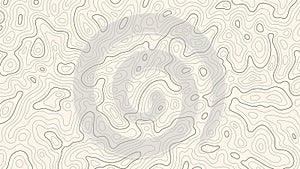 Topographic map patterns, topography line map. Vintage outdoors style