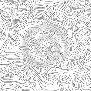 Topographic map, seamless pattern photo