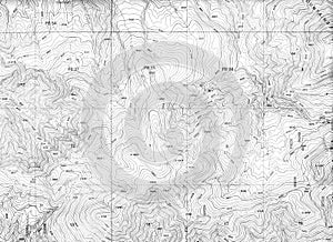 Topographical Map Pattern photo