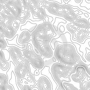Topography map background. Grid map. Contour. Vector illustration