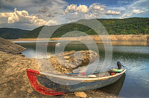 Topolnitsa dam, Bulgaria - autumn picture