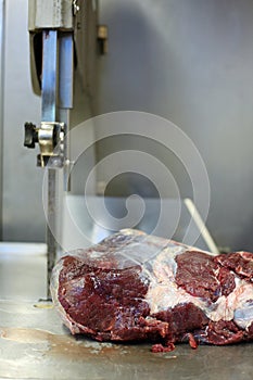 Topside beef meat photo