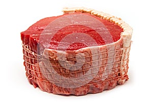 Topside of British beef joint