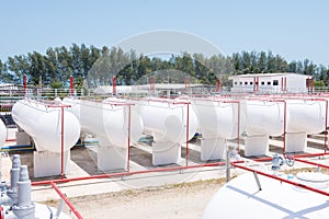 torage of gasoline in the horizontal tanks and pipeline