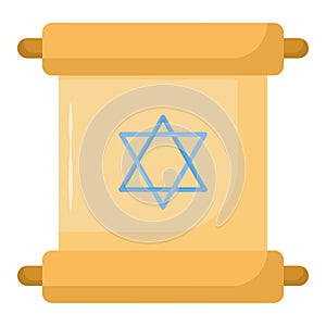 torah with david star