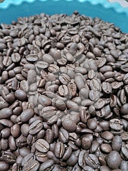 Toraja arabica coffee black roasting