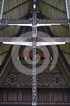 Toraja house faÃ§ade