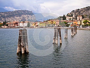 Torbole Village on Lake Garda, Italy