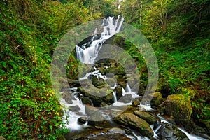 Torc waterfall in Ireland