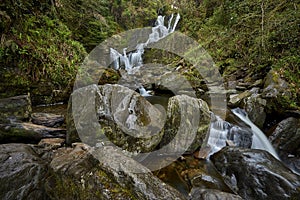 Torc waterfall in Killarney National Park, Ireland