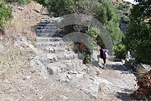 Torca - Inizio della Scala dei 700 gradini dal Fiordo di Crapolla photo