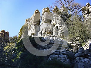 The Torcal de Antequera Malaga Spain