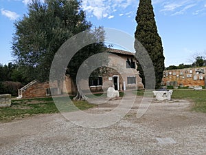 Torcello island- house museum-veneto- italy photo