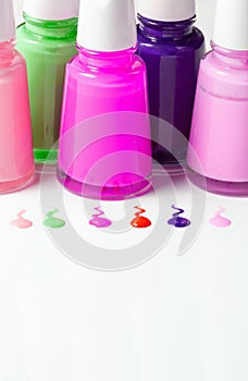 Torch on the wall of an old castle