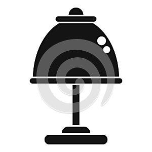 Torcher light icon simple vector. Fixture floor energy