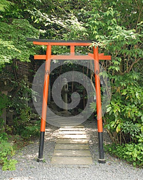 Torii at Otoyo Shrine