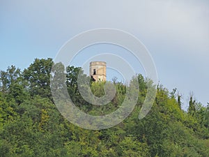 Torion (meaning the Tower) ruins in Vezza D'alba