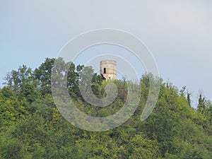 Torion (meaning the Tower) ruins in Vezza D'alba