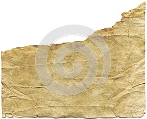 Roztrhané antický papír 