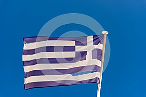 Torn Greek Flag Rhodes