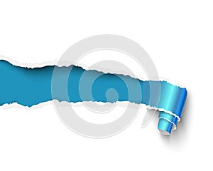 Torn paper template for sale promo and advertising