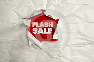 Torn paper writing flash sale